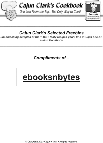 Product picture Fabulous Cajun Recipes