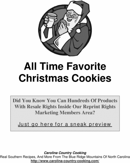 Product picture All Time Favorite Christmas Cookies